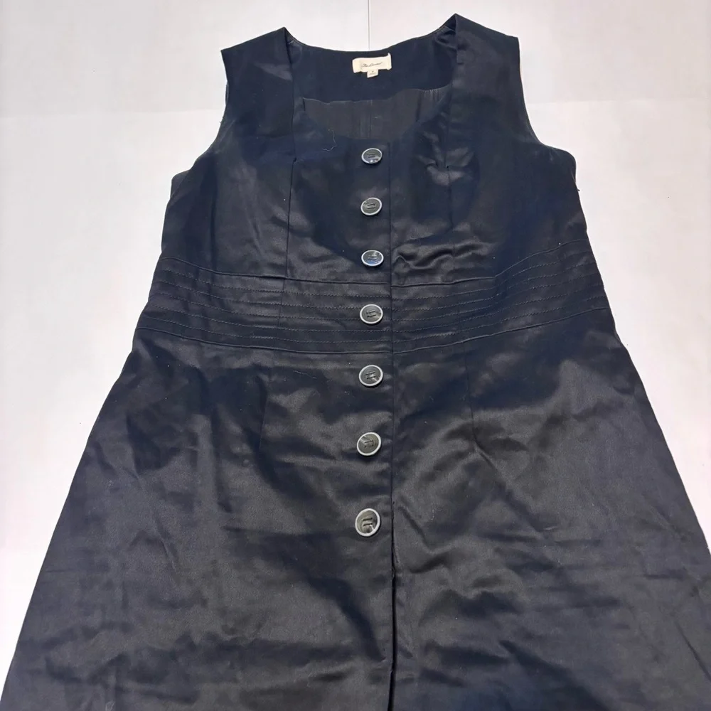 The Limited Black Sleeveless Button-Down Dress - Picture 9 of 12